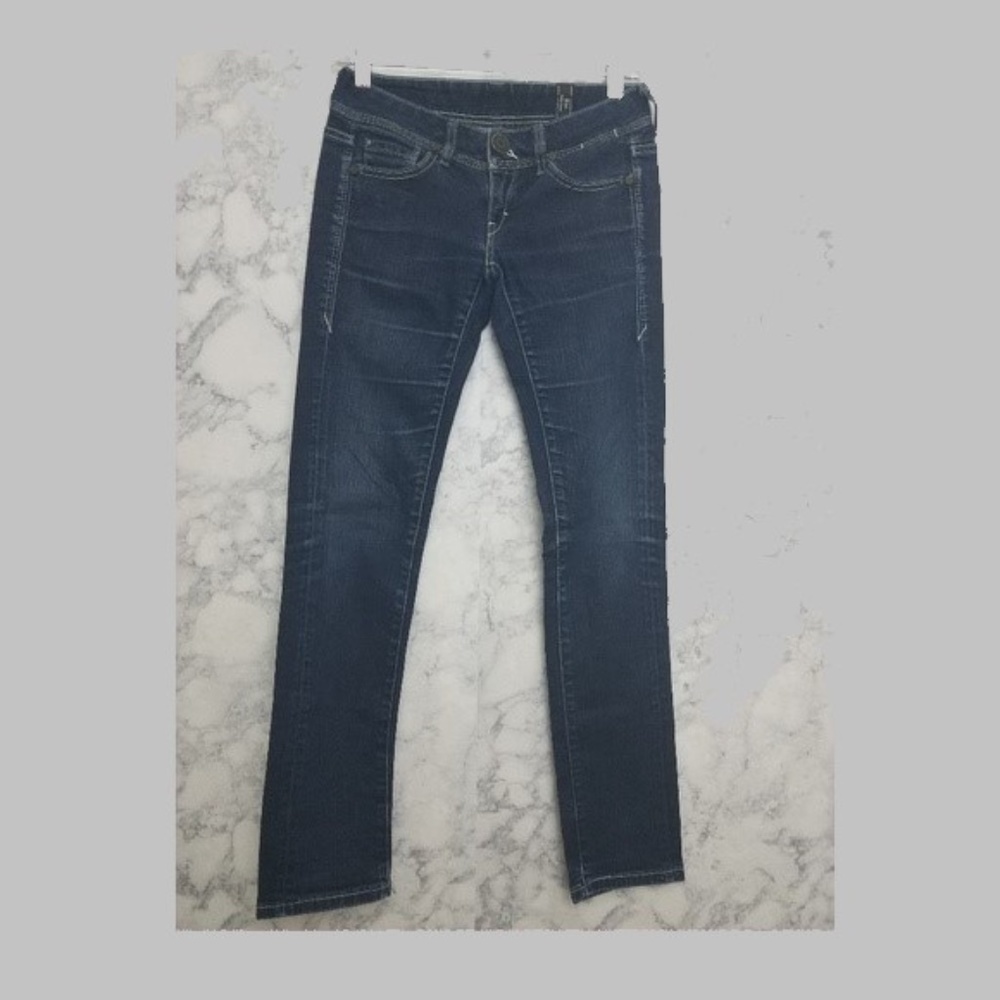 levi's strauss slim patty anne dark wash jeansAB10